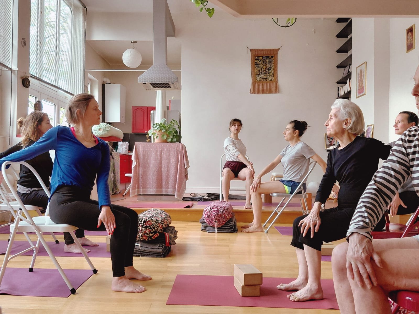 Pratique et enseignement du yoga Iyengar 16